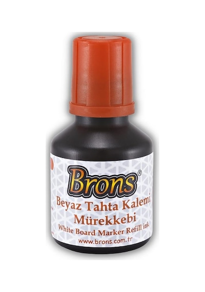 Turuncu Yazı Tahta Kalem Mürekkebi 30 ml 1 Adet Brons Tahta Kalemi Mürekkebi 1 Adet