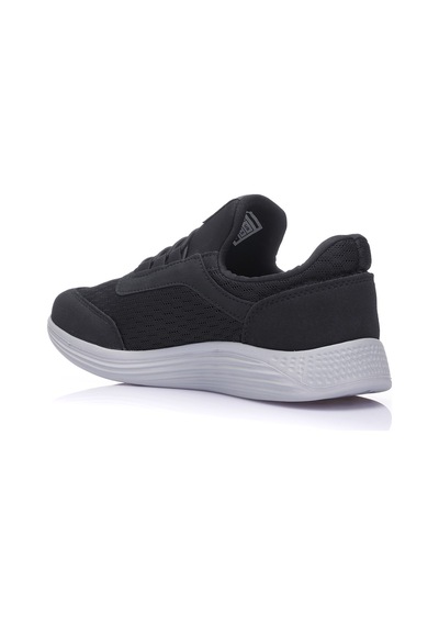 Günlük Erkek Yetişkin Sneaker Büyük Numara 45-50 Spor Ayakkabı Lastik Bağcıklı Nefes Alabilen 110 SİYAH-BEYAZ
