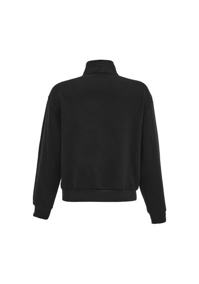 Reebok Q3 Ide Ft Mıdlayer Siyah Kadın Sweatshirt 000000000102264197 Siyah-sıyah