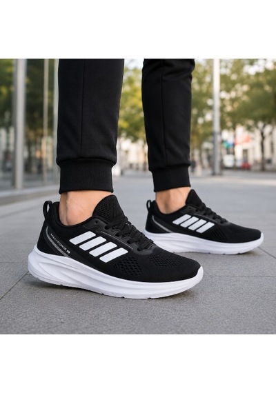 Erkek Sneaker Ayakkabı Siyah 40-45 1091 Sıyah