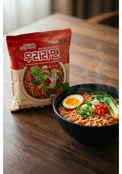Acılı Woori Ramen 111.5 G 20'li Paket