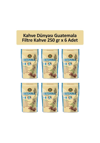 Kahve Dünyası Guatemala Filtre Kahve 6 x 250 G