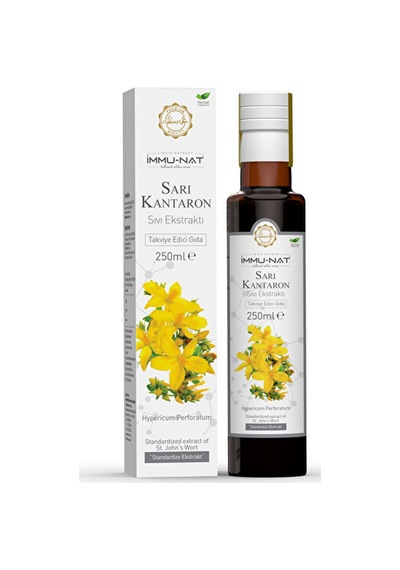 Sarı Kantaron Bitkisel Sıvı Ekstraktı 250 Ml - Takviye Edici Gıda