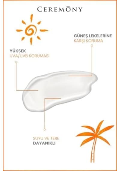 Ceremony Güneş Kremi 50+spf Yağlı Cilt.