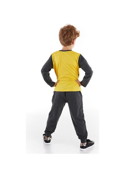 Denokids Mushi Explore Africa Erkek Çocuk Jogger Takım Çok Renkli