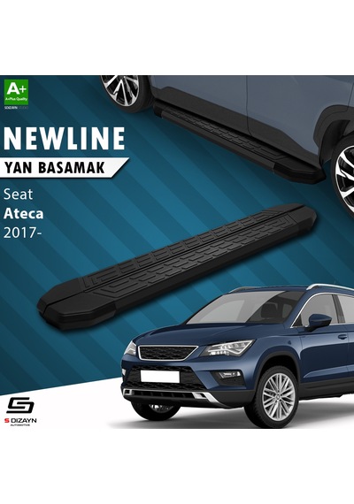 S-dizayn Seat Ateca Newline Siyah Yan Basamak 173 Cm 2017 Üzeri A+ Kalite