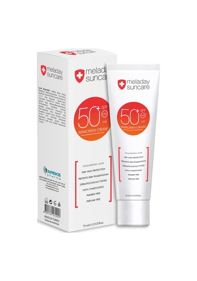Meladay Suncare SPF50 Güneş Koruyucu Ve Krem 75 ML