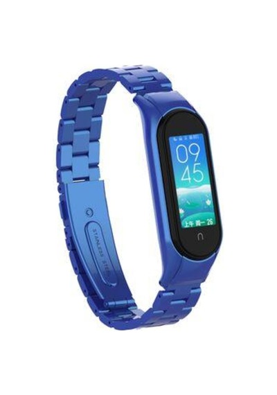 Xiaomi Mi Band 6 Krd-04 Metal Katlamalı Yandan Klips Kordon