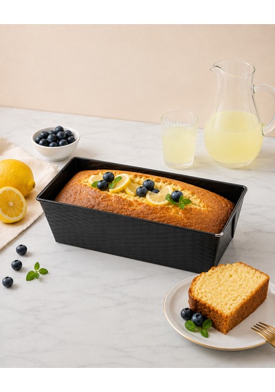 Fisko Baton Kek Kalıbı 30 Cm Siyah