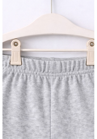 For My Baby Basic Bebek Şortlu Takım Gri