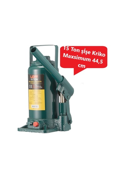 Ugr 15 Ton Şişe Kriko - Araba - Tekne - Kamyon - Minibüs - Makine Yük Kaldırma