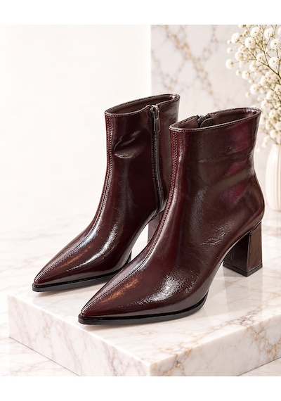 Dabab Shoes Yona Kadın Acı Kahve Kırışık Rugan Sivri Burun Ön Dikiş Detaylı Fermuarlı İçi Sıcak Astarlı 7 Cm Kalın Topuklu Bot Bootie Acı Kahverengi Dabab Shoes Yona Kadın Acı Kahve Kırışık Rugan Sivri Burun Ön Dikiş Detaylı Fermuarlı İçi Sıcak Astarlı 7 Cm Kalın Topuklu Bot Bootie Acı Kahverengi