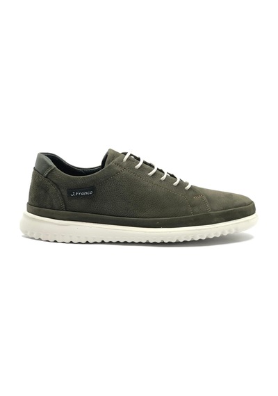 James Franco 9144 Deri Sneaker Casual Erkek Ayakkabı Haki