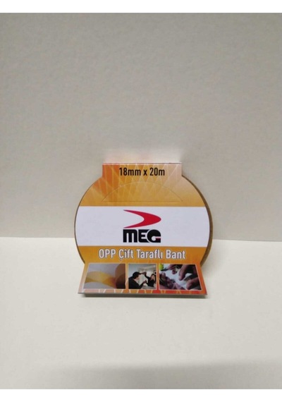 Leva Meg Çift Taraflı Montaj Bant Opp İnce 18 20mt