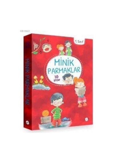 1.Sınıf Minik Parmaklar 10 Kitap Set - Kukla Çocuk