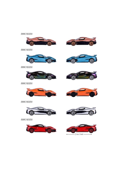 Majorette Rimac Nevera Edition Orange