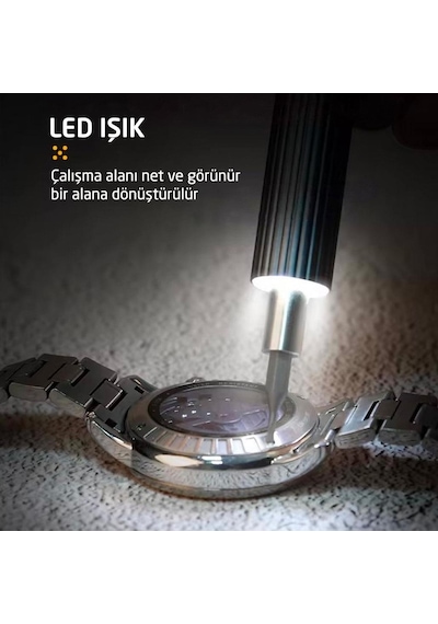 Uf-tools Ks-882058 Hassas 58 Parça Bits Uçlu Şarjlı Tornavida Seti