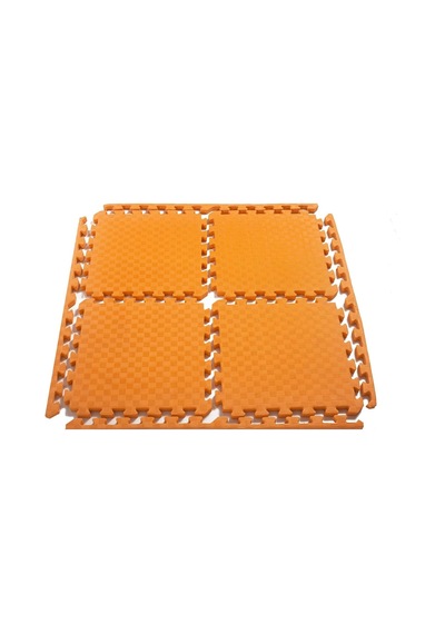 Tatami Minderi 50x50 26mm Kalınlık Turuncu Çok Renkli