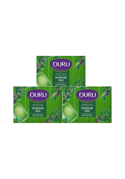 Duru Natural Olive Zeytinyağlı Duş Sabunu 3x600 Gr Diğer
