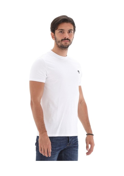 Timberland Ss Dunstan Rıver Jersey C Beyaz Erkek Kısa Kol T-Shirt