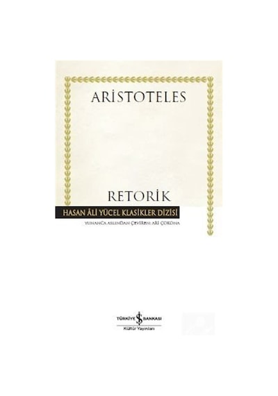 Mercankitap Retorik (Karton Kapak) / Aristoteles (Aristo)