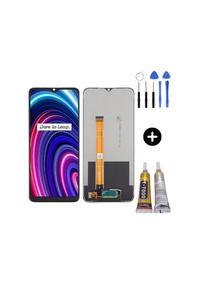 Realme C25y Uyumlu Lcd Ekran Dokunmatik + Montaj Seti