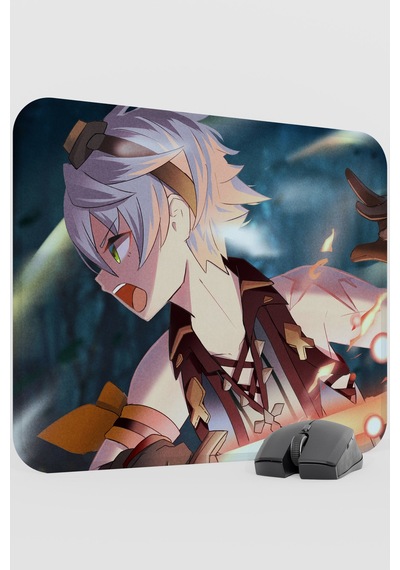 Bennett Genshin Impact Anime Gacha V5 - 48x40 Xl Gaming Mouse Pad Fare Altlığı