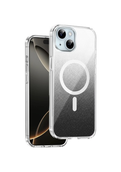Onegif - 14 - Apple İphone 15 Sora Simli Magsafe Kapak - Glblseme - - Siyah Sıyah