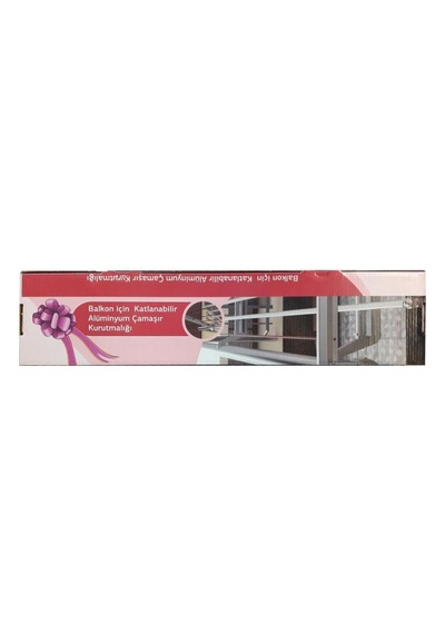 Koral Katlanabilir Balkon Çamaşır Kurutma Askılığı Tekli