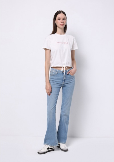 Colin's Colins Regular Fit Orta Bel Bootcut Kadın İndigo Jean Pantolon Cl1074864 Q1.v1 Dn44294 Yeşil