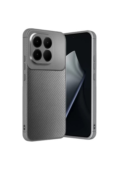 Sh Xiaomi Mi 15t Auto Focus Karbon Kapak - Gri Najmaddin