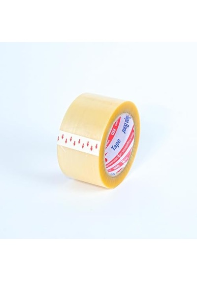 57 Mm X 100 Mt Şeffaf Koli Bandı Hotmelt Red 6 Adet 10