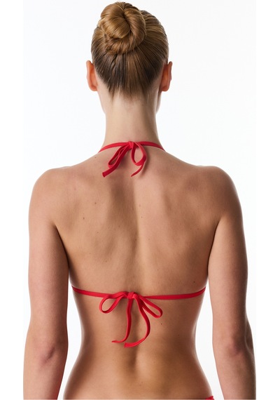 Penti Kırmızı Mini Üçgen Bikini Üstü