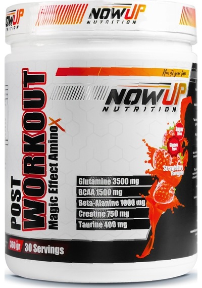 Nowup Nutrition Post-Workout / Strawberry 360 G