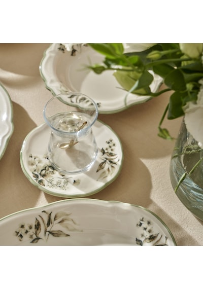 Bella Maison Julia Stoneware 26 Parça 6 Kişilik Kahvaltı Takımı Yeşil