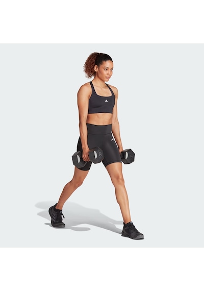 Adidas Optime 7-ınch Kadın Tayt Iq2686 Siyah
