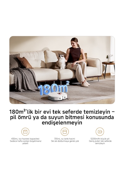 Xiaomi Robot Vacuum S40 Pro 15.000 Pa Robot Süpürge