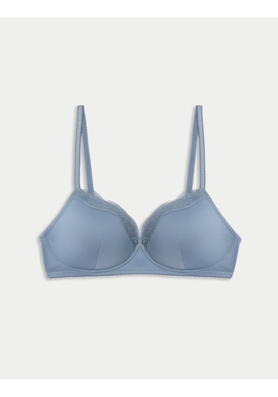 Marks & Spencer Jasmine Dantelli Desteksiz Full Cup Sütyen T33003008 Gri