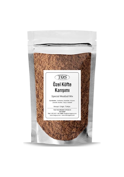 Tos The Organic Spices Özel Köfte Karışımı 500 G