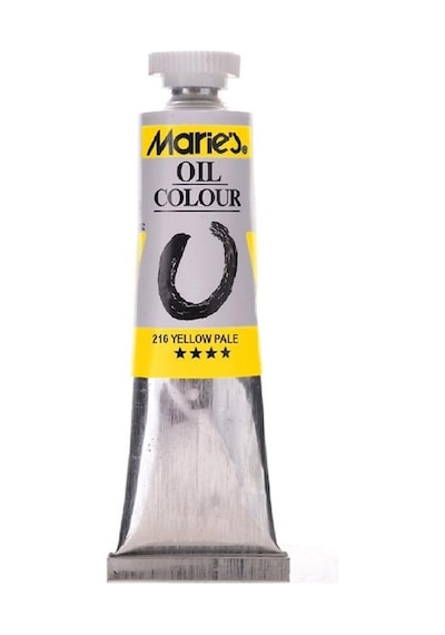 Maries Yellow Pale 50 Ml E1384-22 Yağlı Boya 3'lü Paket Çok Renkli