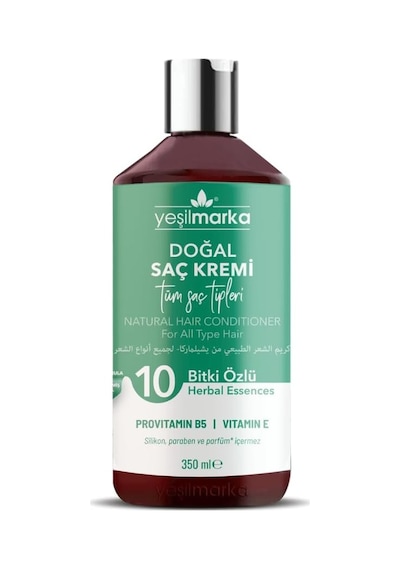 Doğal Saç Kremi - Tüm Saç Tipleri İçin