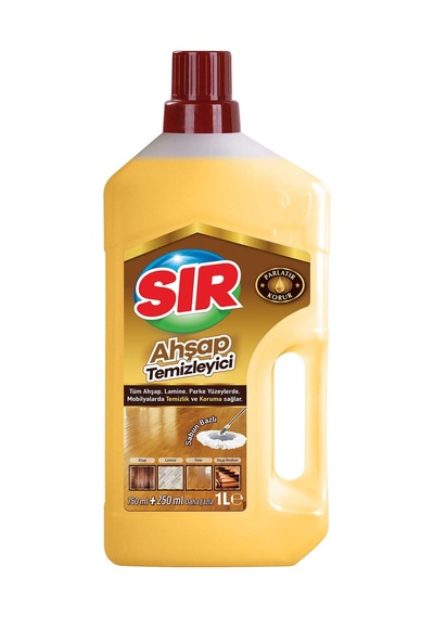 Sır Ahşap Temizleyici 1000 Ml 0.75 LT - 2.5 LT - 12 KG