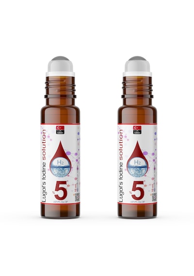 Lugol İyot Çözeltisi %5 Roll-On 2 x 10 ML