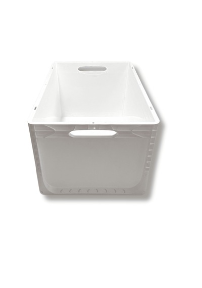 Alpbx 1.kalite Beyaz Plastik Kasa 60x40x32 Cm - Kutu 65 Litre