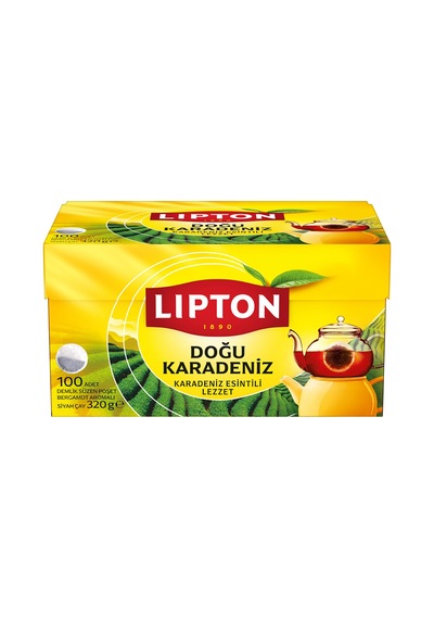 Lipton Doğu Karadeniz Demlik Poşet Çay 100'lü 320 G - 5 Adet Tarı