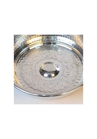 Herşeytrend Banyo Duş Hamam Tası Büyük Boy Gümüş