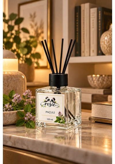 Rosie Paçuli 7'li Çubuklu Oda Kokusu Seti 7 X 100 Ml Derin Ve Sofistike Koku