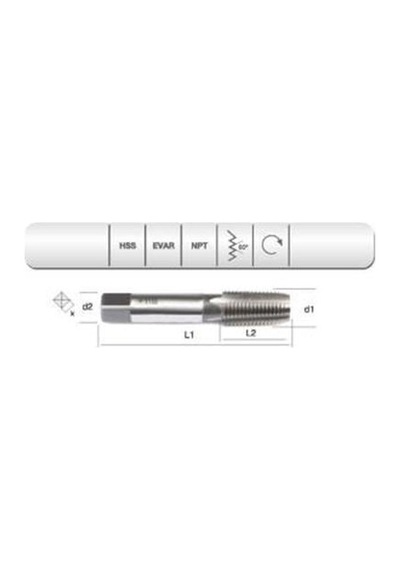 Evar Hss Usa.std. 1/16 Konik Npt 3/4 "x1