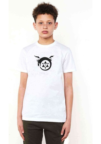Tshirthane Alchemist High Baskılı Unisex Çocuk Beyaz T-Shirt