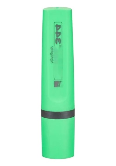 Fosforlu Kalem Seti - Yeşil, 4'lü, 2-5 Mm Uç 124-Pembe